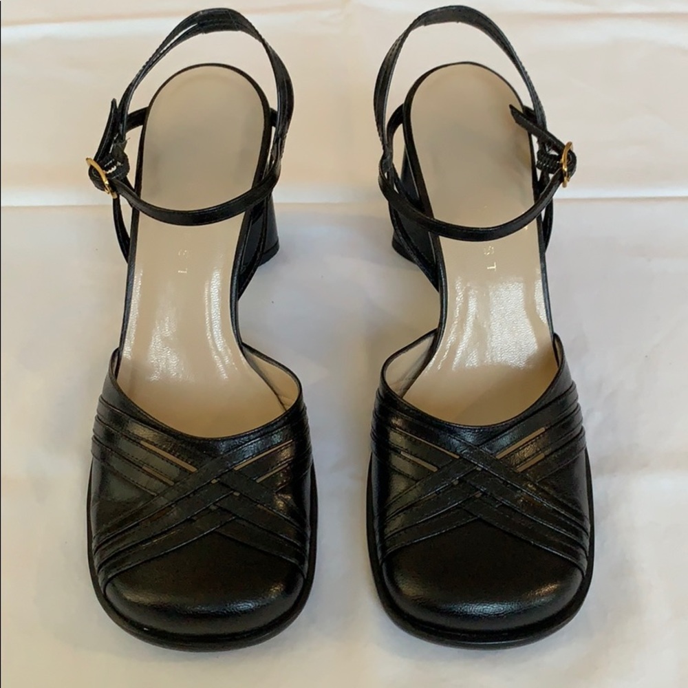 Nine West Square Toe Heels